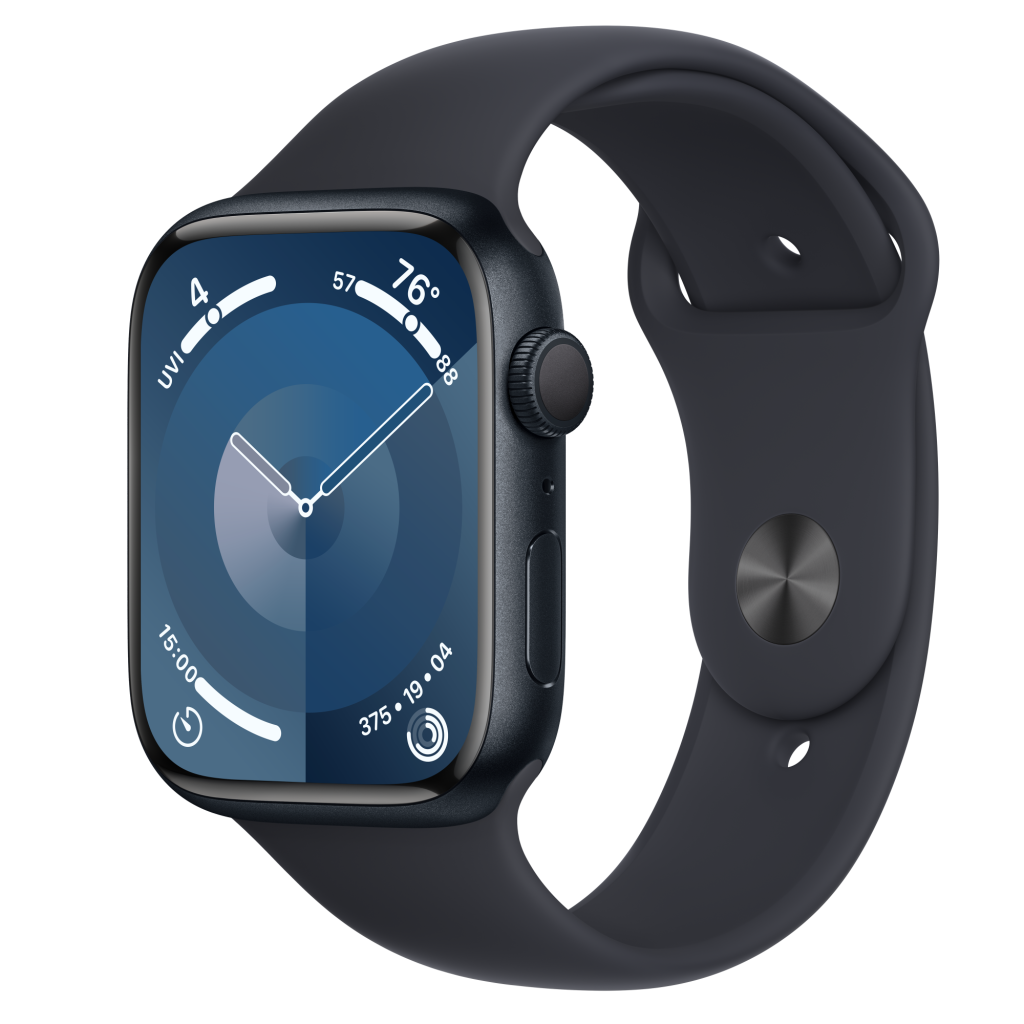 apple watch series 9 45mm midnight sb m l